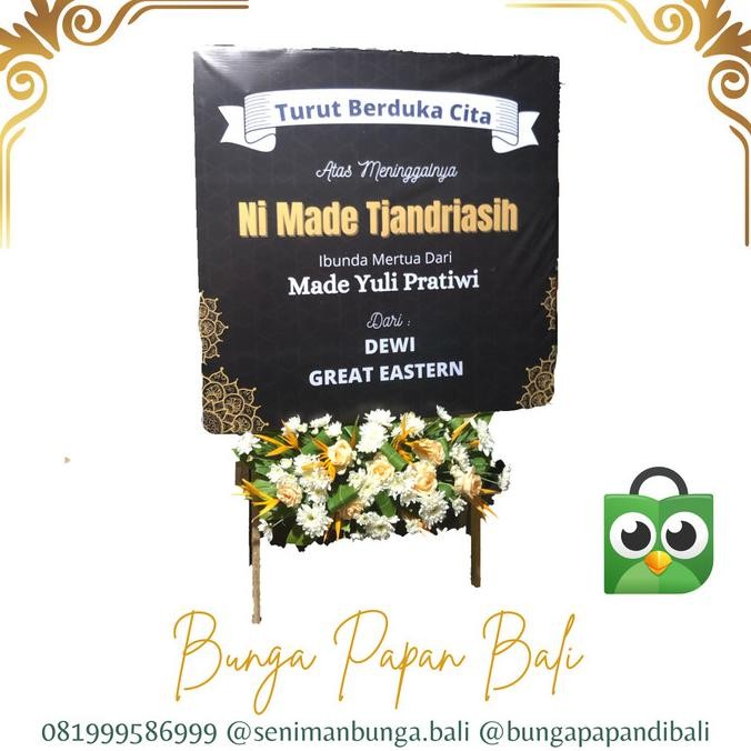Bunga papan bali/ Papan Ucapan/ papan letter/ papan bunga Terlaris