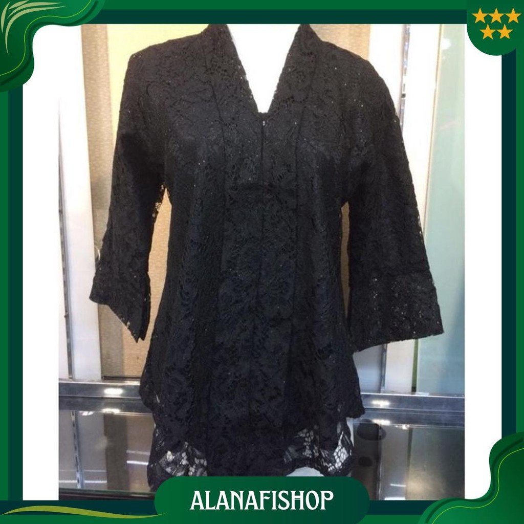 Atasan Kebaya Brukat  Atasan Kebaya Kartini  Atasan Kebaya Kutubaru Polos Floy Aneka Warna Kebaya Mo