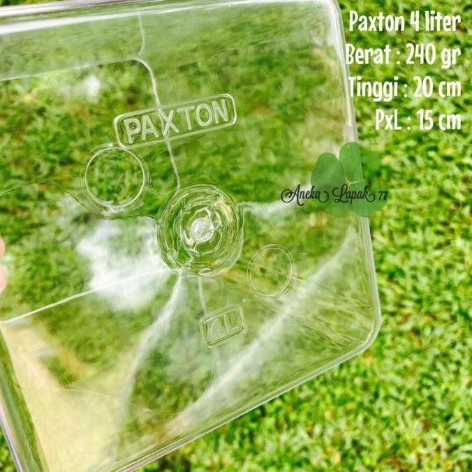 (Good) GOJEK Toples acrylic Paxton 4 liter tanpa sambungan toples cupanG