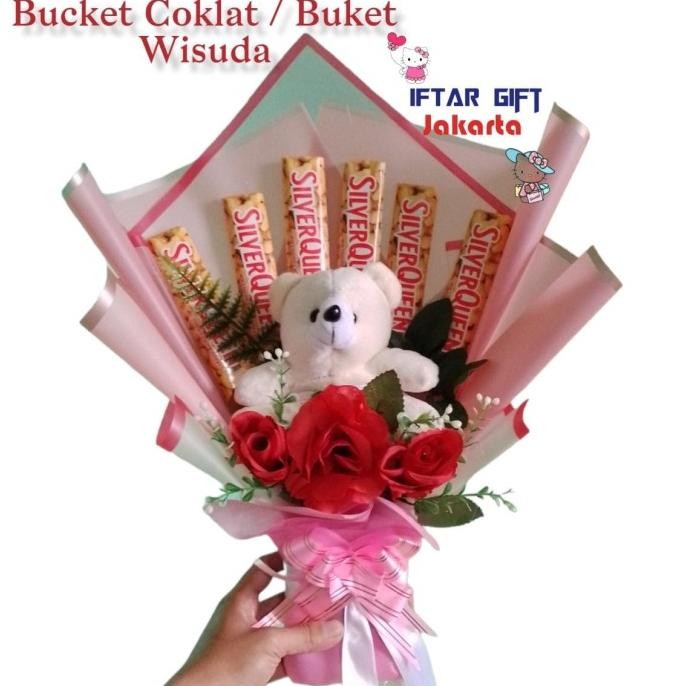 

Bucket Coklat + Boneka + Bunga /Buket Wisuda,Ultah,Sidang,Anniversery Terlaris