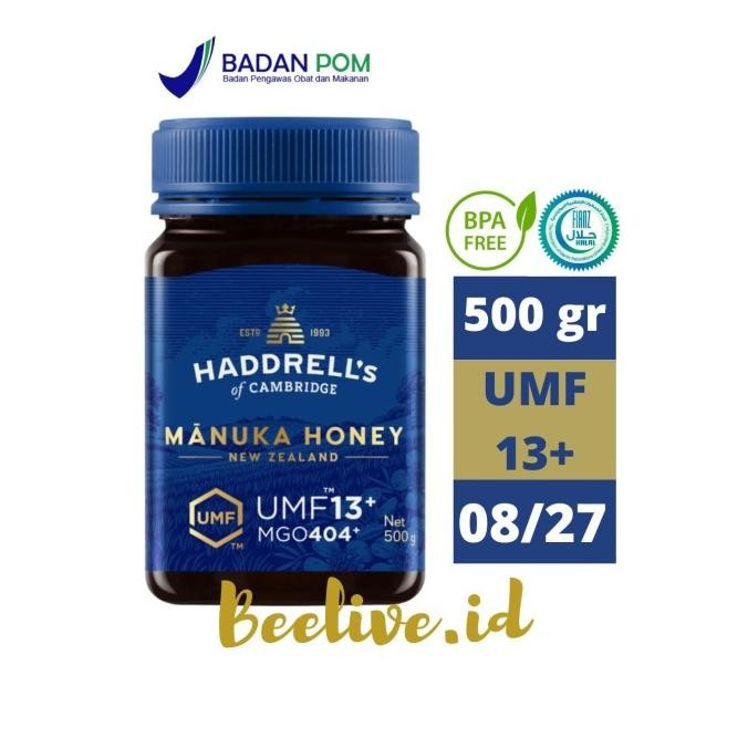 

Madu Haddrells Manuka Honey UMF 13+ MGO 400+ 500gr PRA