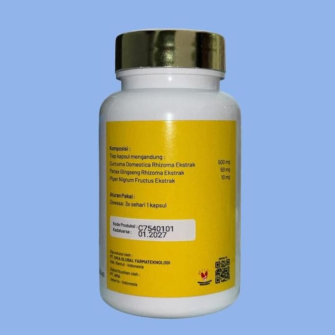 

Nature'S Caps Am - Jamu Kunyit Original Dokter Awet Muda - 90 Capsul