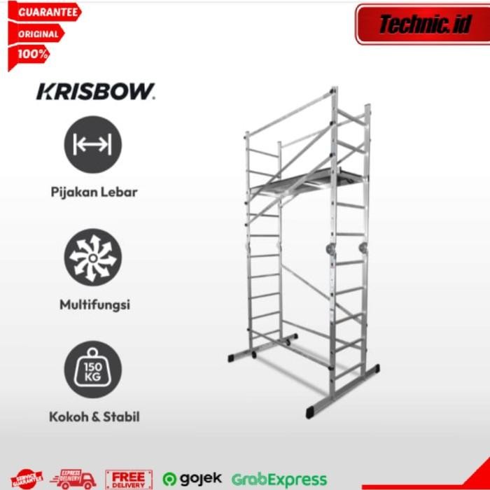 Krisbow Tangga Scaffolding 3 Meter Krisbow Tangga Scafolding Multi Fungsi Aluminium Tangga Esteger