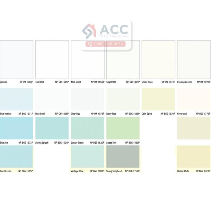 Elastex Cat Tembok Waterproof Eksterior Warna 4 Kg (SEMUA WARNA READY)