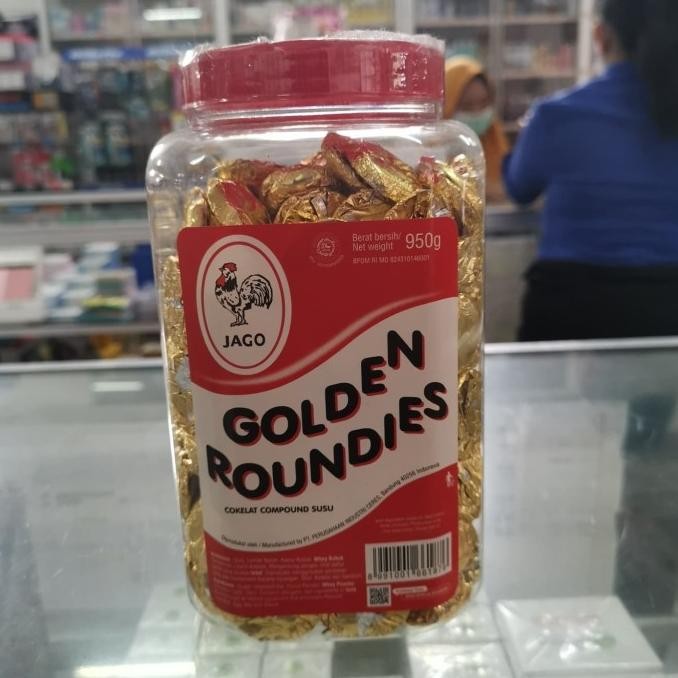 

(Good) Golden Roundies Cokelat Compound Susu Jago
