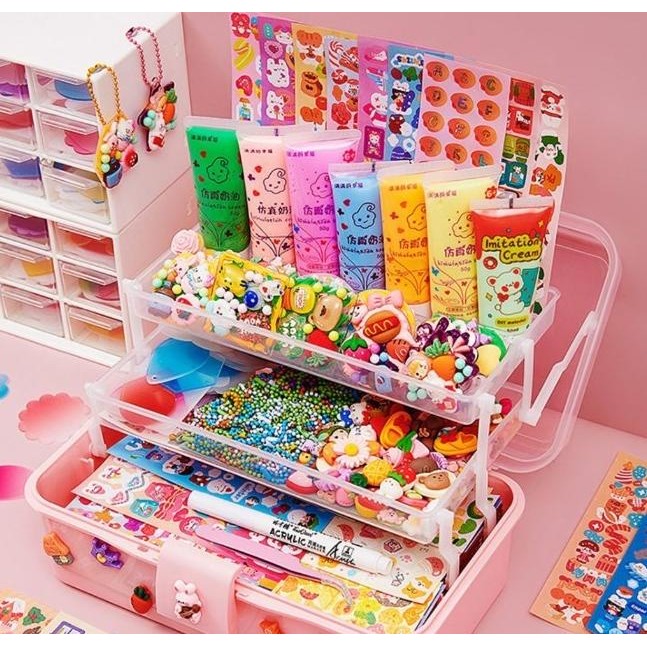 

DIY Set Lem Krim Stiker Lem Krim Dengan DIY Anak Perempuan Hadiah Ulang Tahun Terlaris