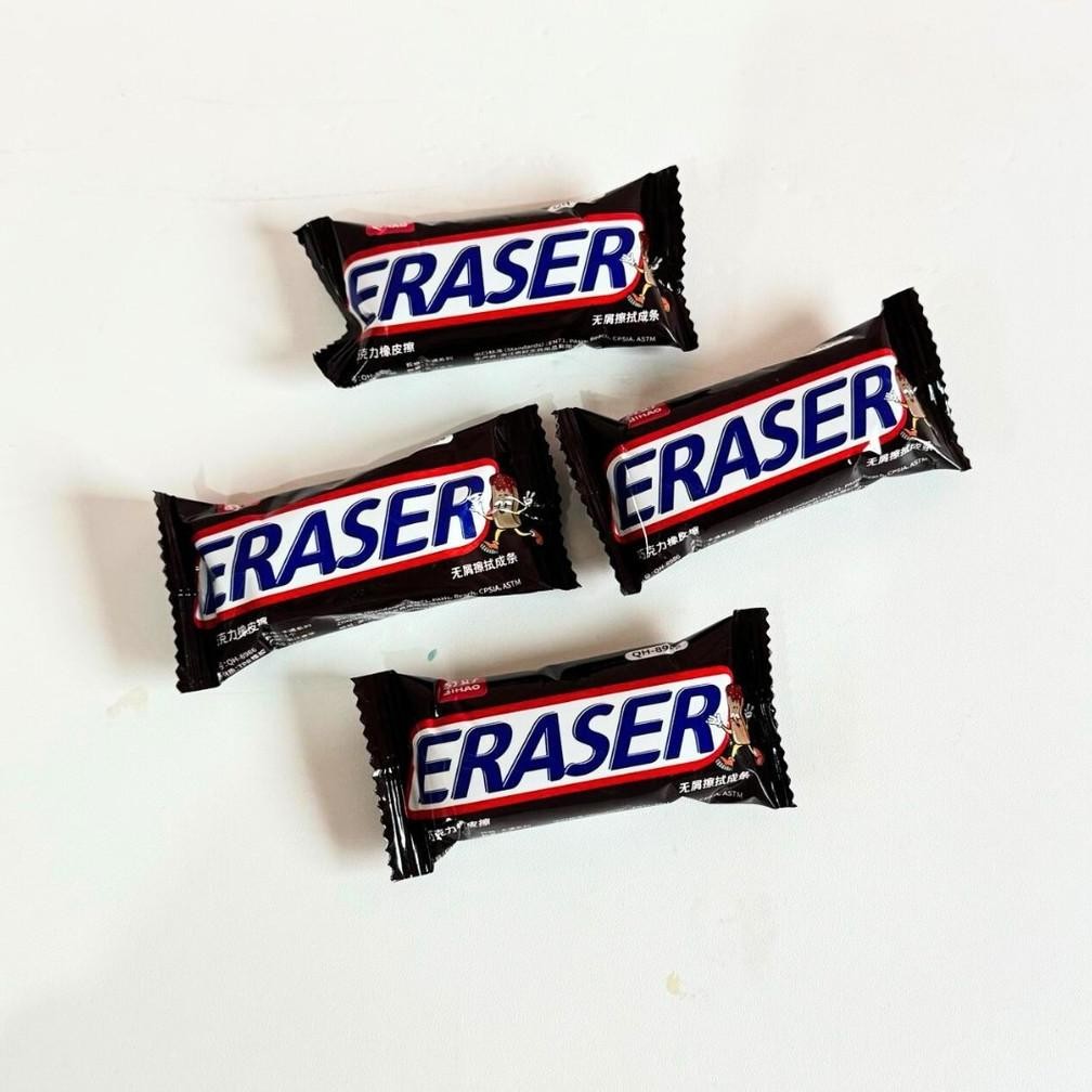 

rwe-45 ERASER CHOCOLATE BAR stationery alat penghapus pensil Viral