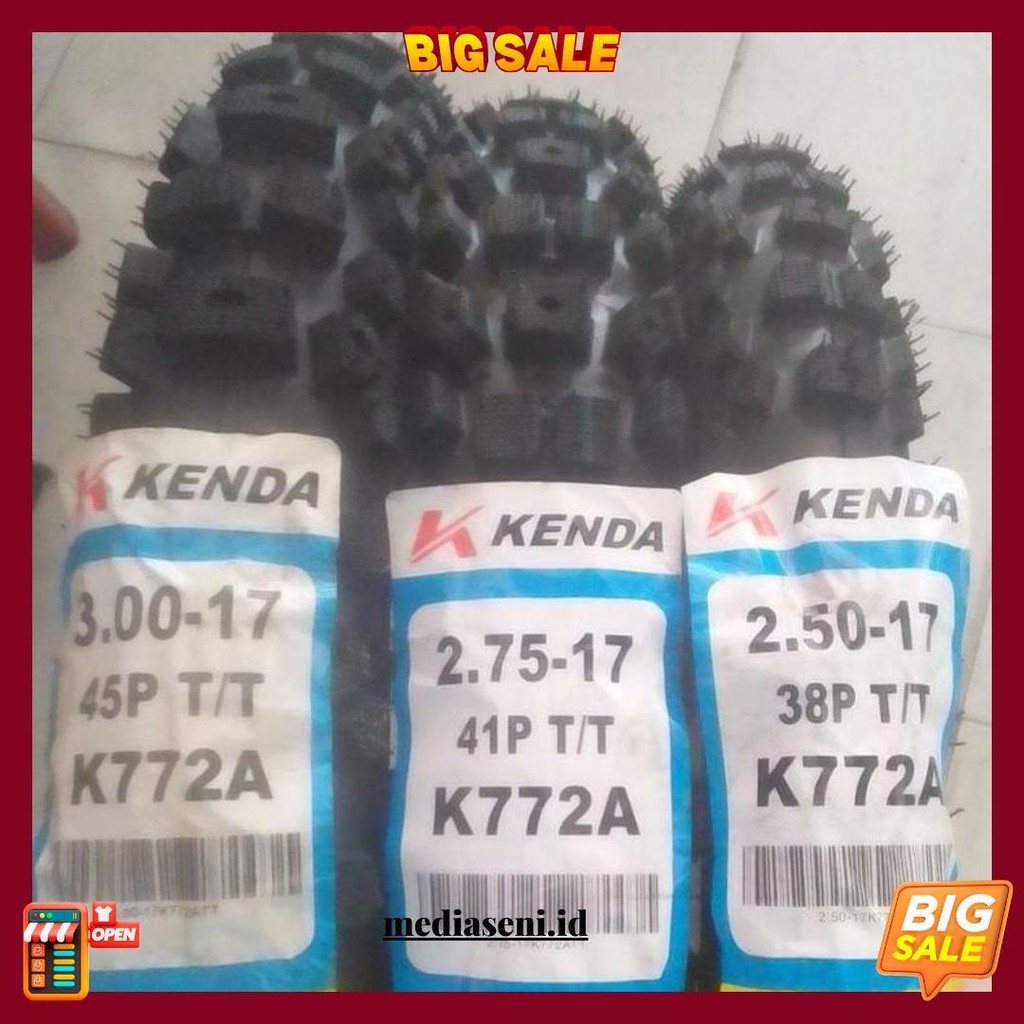 Ban Trail Kenda Ring 17 Ukuran 250/17..275/17. Dan 300/17 Termurah Banget