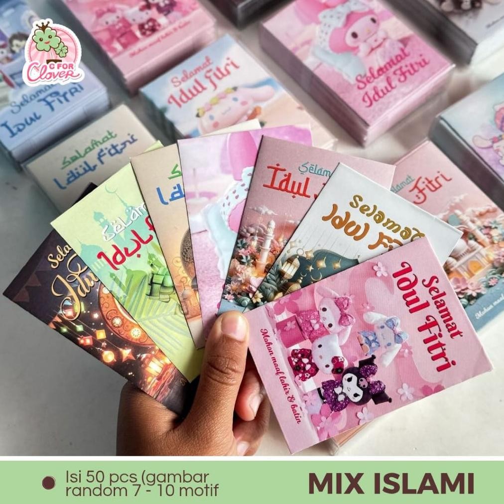

dg-4 AMPLOP LEBARAN IDUL FITRI MIKA BOX thr hari raya kemenangan minal aidin wal faizin Viral