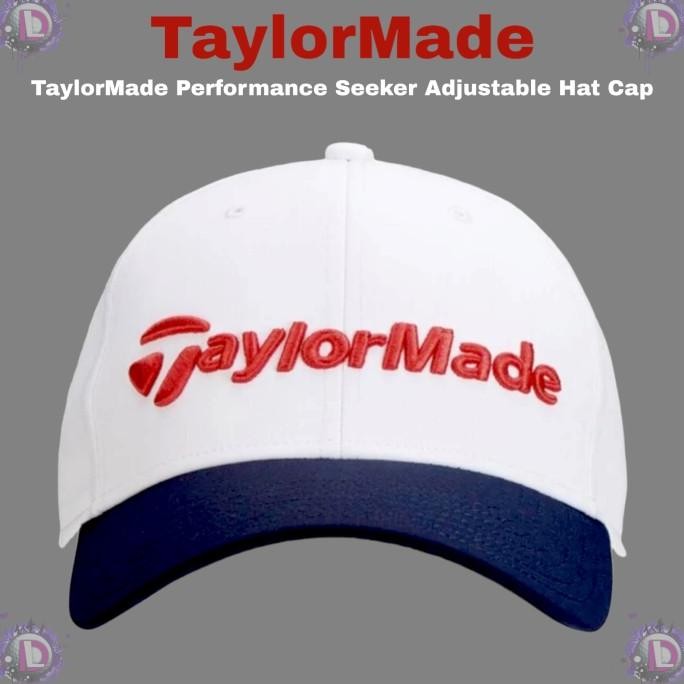 Topi Golf Taylormade Performance Seeker Adjustable Hat Cap Co