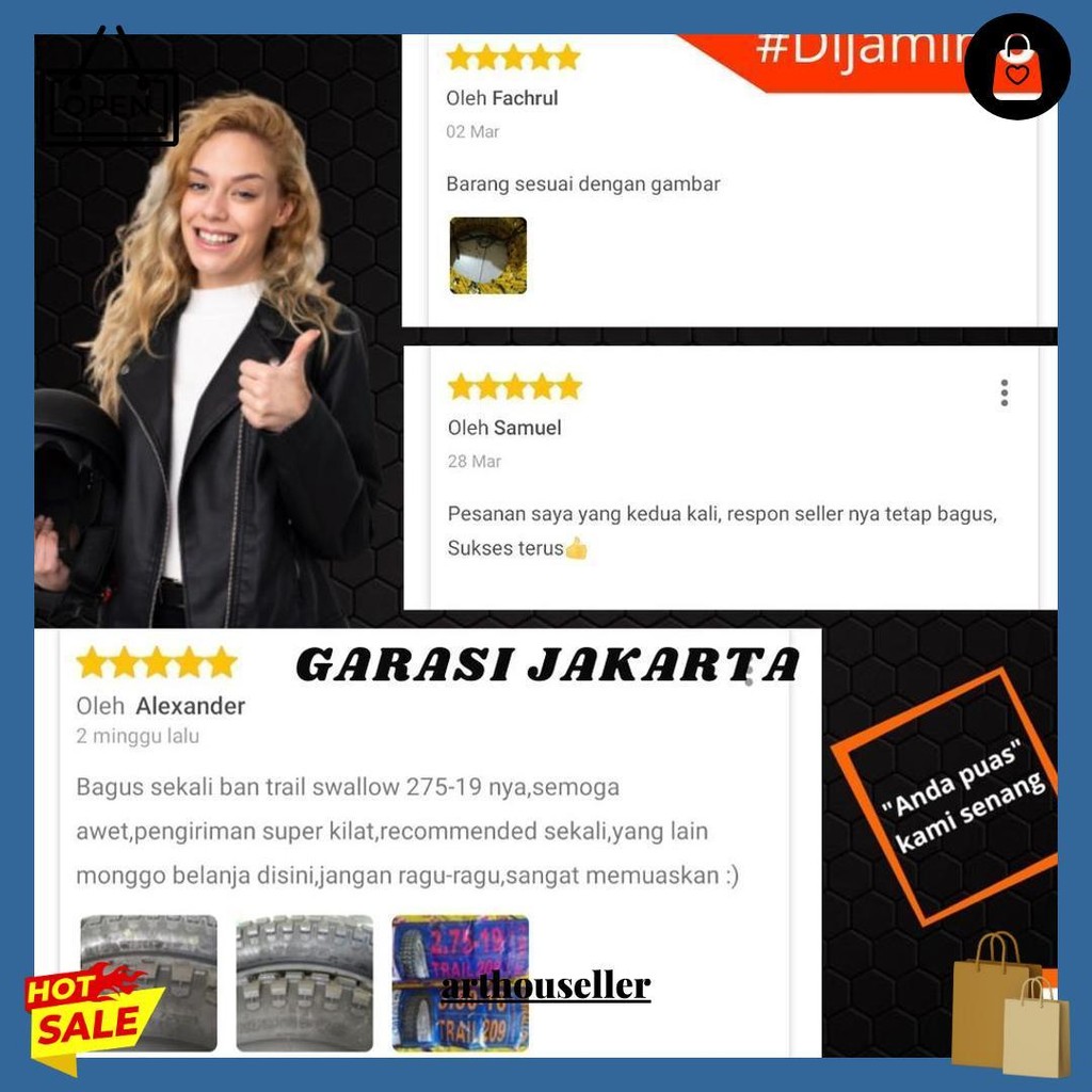 Ban Luar Motor Ring 21 275 Ban Trail Tahu Ring 21 275 Swallow Klx Crf Original Produk