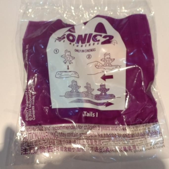 Happy Meal Tails I 1 Sonic 2 Tail Mcd The Hedgehog No Knuckles Knuckle Co