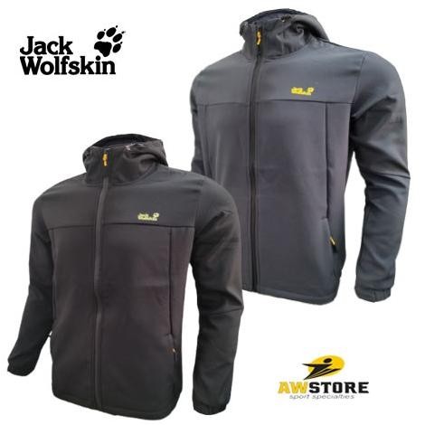 NEW Jaket Gunung Outdoor Jack Wolfskin 1706 Softshell Polar Waterproof