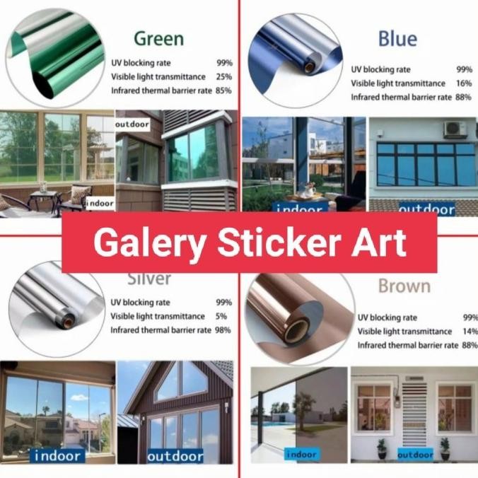 (Good) kaca Film one Way Berkualitas cocok buat Gedung,Ruko & Rumah