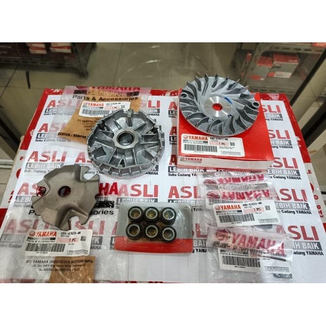 Paket Cvt Pully Depan Mio M3 - Mio Z  Original Yamaha Genuine Parts