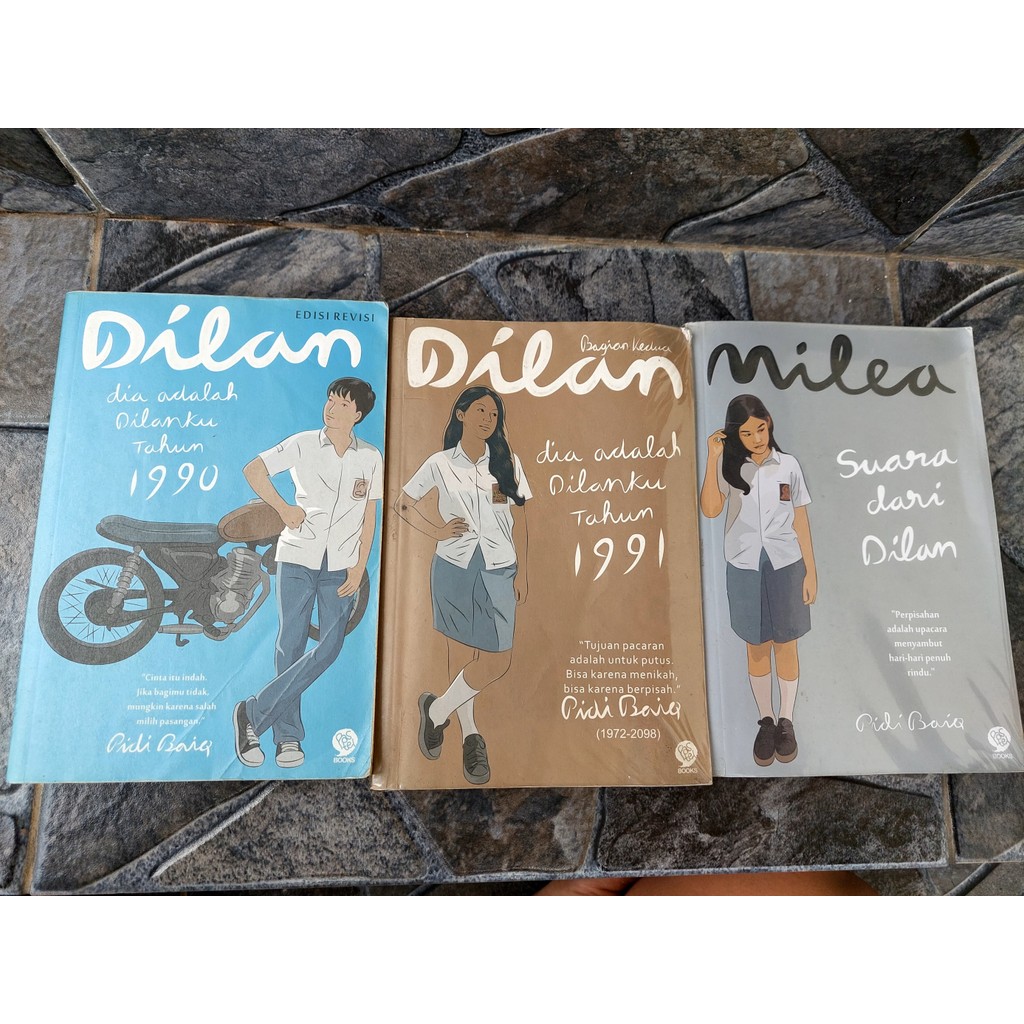 Dilan series - Dilan 1, Dilan 2, Milea