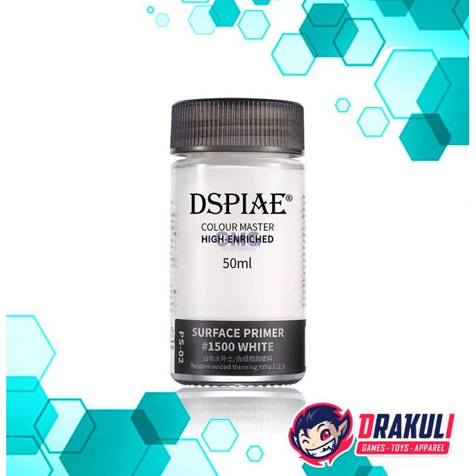 

Promo DSPIAE Model Kit Paint Colour Master High Enriched - Surface Primer #1500 White PS-02 COD