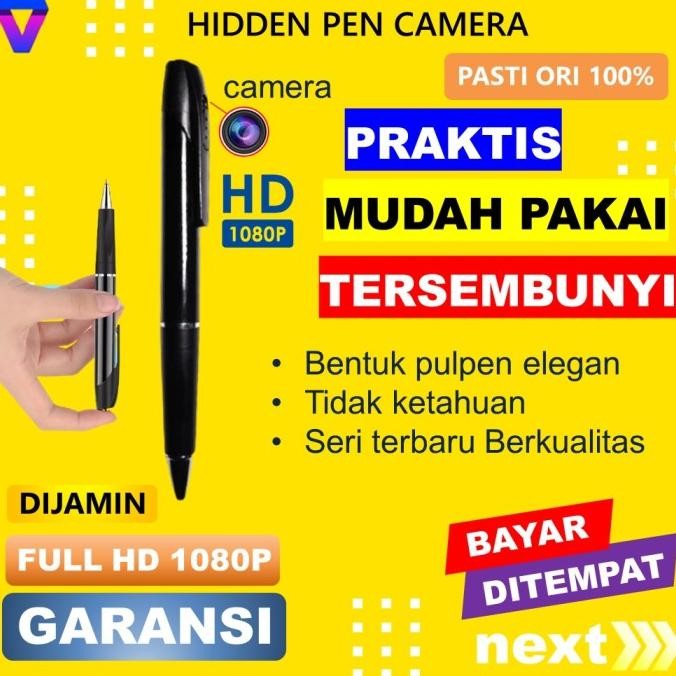 PULPEN KAMERA MINI CCTV WIFI SPY CAM CAMERA MINI KAMERA PENGINTAI 118 ENC