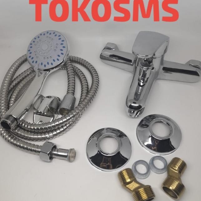 kran air batub shower panas dingin model wasser dan toto