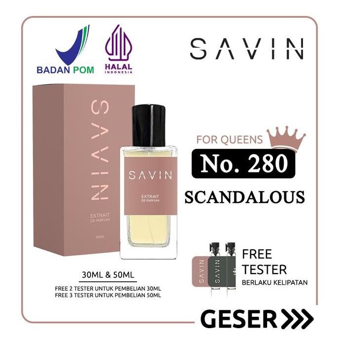 SAVIN PARFUM No. 280 Scandalous Wanita Perfume AGR