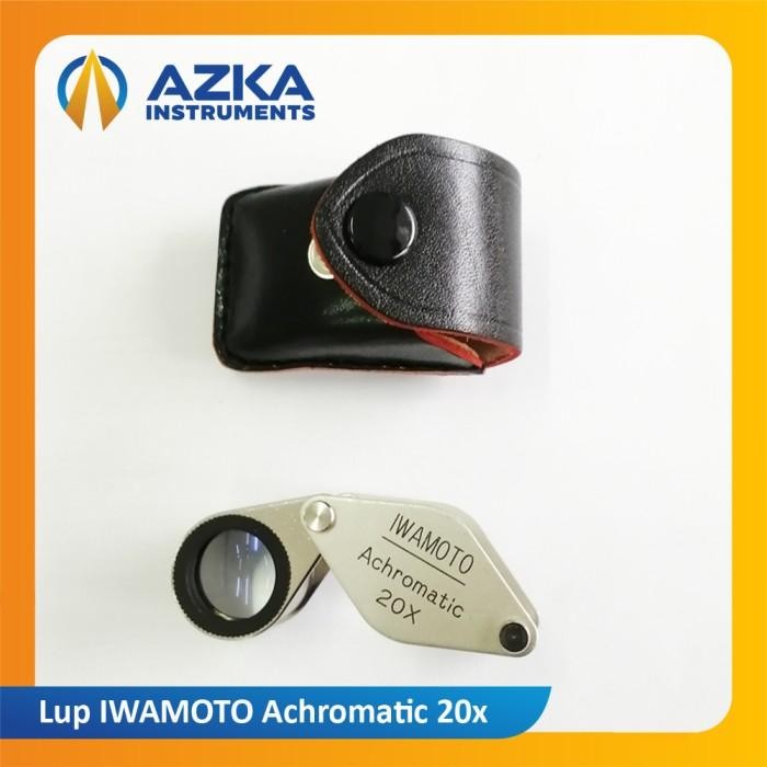

Kaca Pembesar / Hand Lens / Loupe / Lup Geologi Iwamoto Achromatic 20X Original Dan Terpercaya