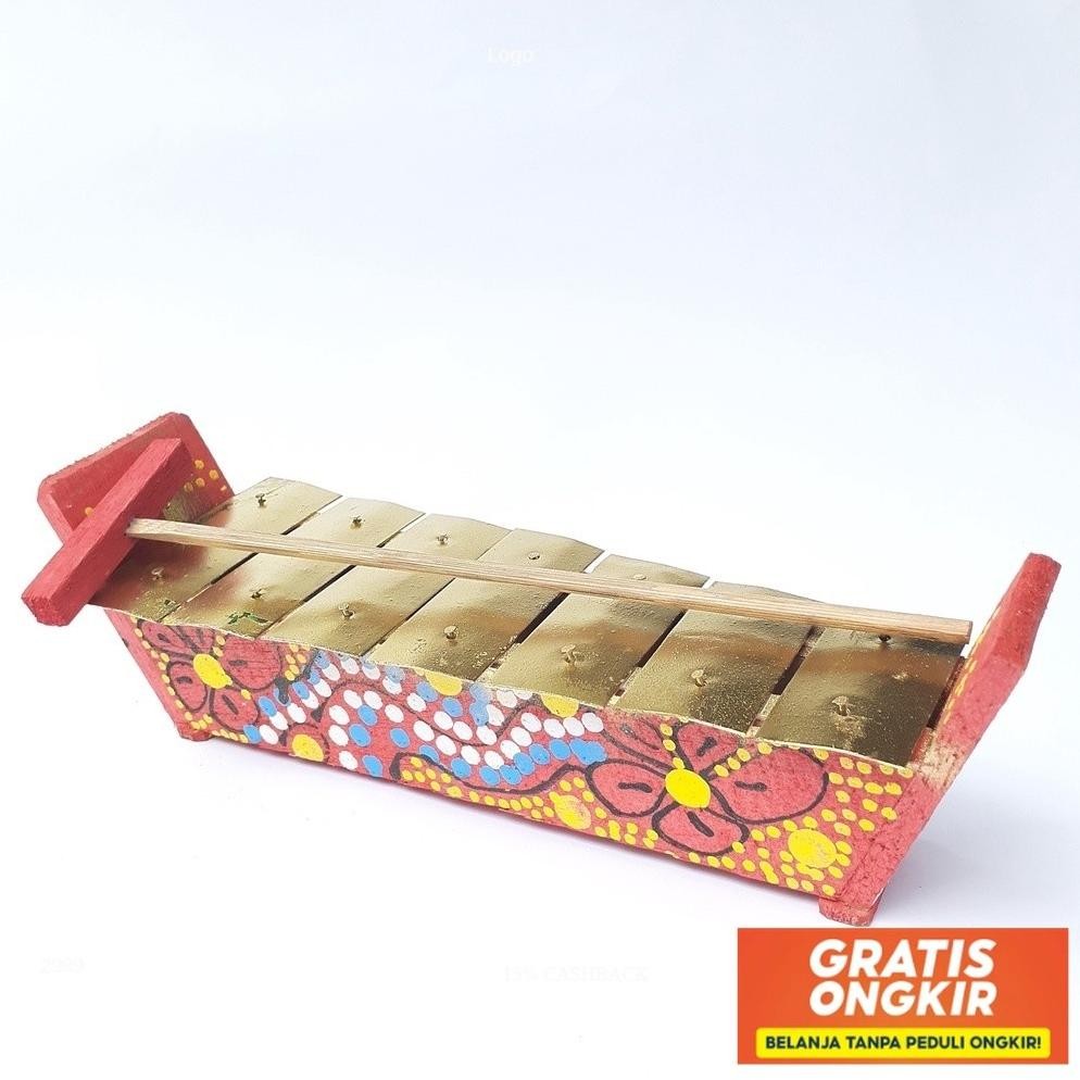 Diskon Gamelan Motif Anak / Alat Musik Gamelan Tradisional / Gamelan Kenong Jawa Tabuhan Jaranan Pro