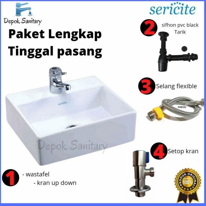 wastafel cuci tangan sericite 2027/ washtafel sericite 2027/ wastafel