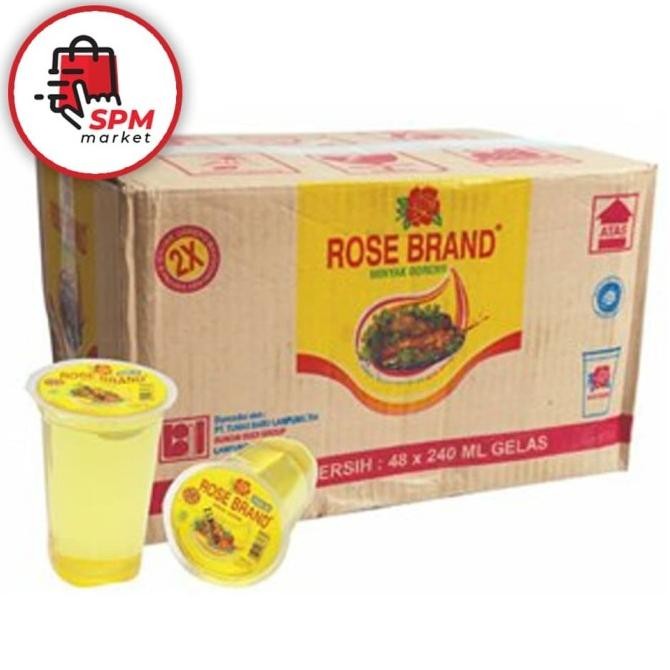 

Minyak Gelas Rosebrand 240 ml isi 48 pcs murah