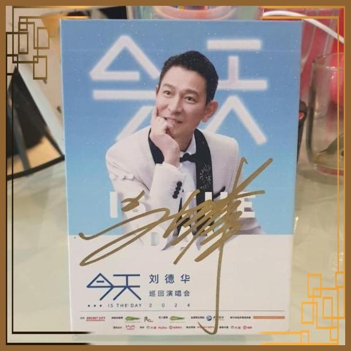 [CPS] CD Song Andy Lau 2024 Concert with Exclusive Signature + Mysteri Gift
