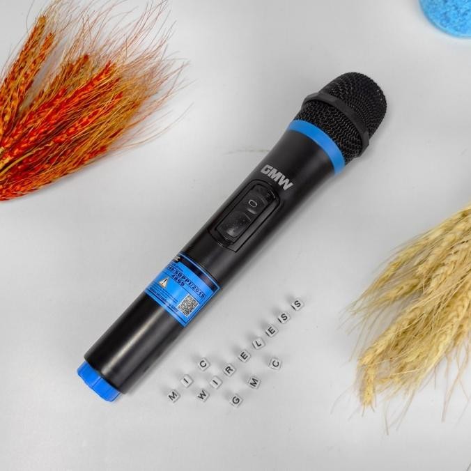 Grosir Mic Wireless List Biru Khusus Speaker Gmc 897 R E H G F P Q S U N I