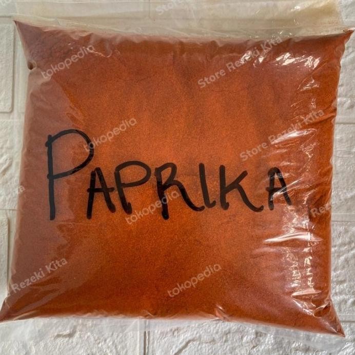 

Paprika Bubuk Murni 1 kg / Pure Bell Pepper Capcisum Anum 1000 Gram murah