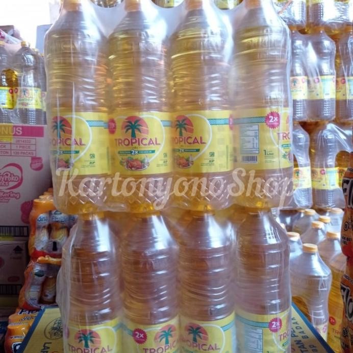 

Minyak Goreng Tropical 1 liter Botol Per Box isi 12 pcs murah