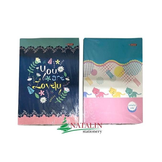 

RedArtos Buku Tulis Sekolah Kuliah BBOSS set 6 pcs 42 Lembar Quality