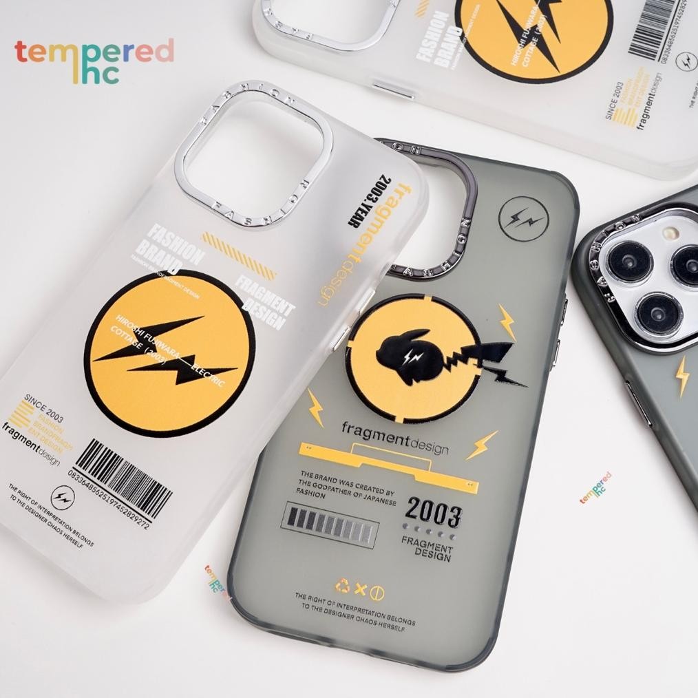 fgh-56 NEW  PREMIUM Case Iphone PETIR PIKACHU ( Iphone xr - 14promax READY  ) Termurah