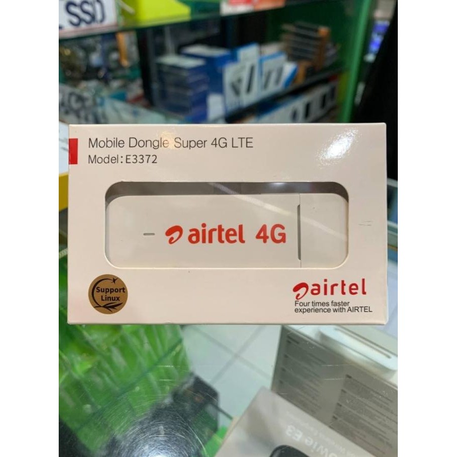 Modem Usb Airtel E3372 4G Lte Support All Operator Co
