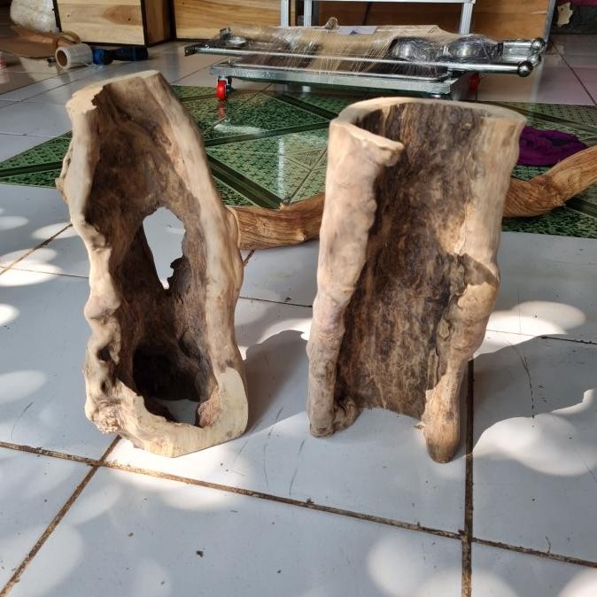 Hiding cave kayu kopi Aquascape murah