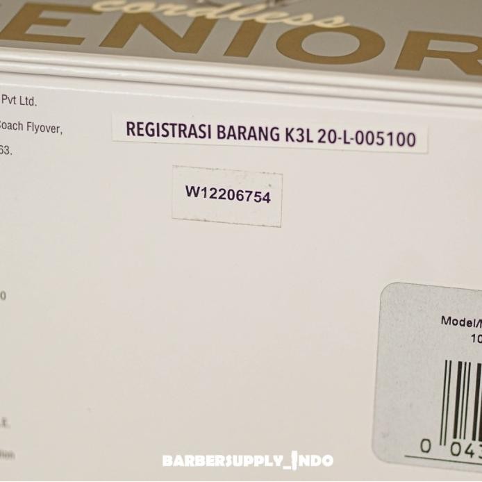 Wahl Senior Cordless Clipper ORIGINAL USA Alat Cukur Rambut Garansi murah