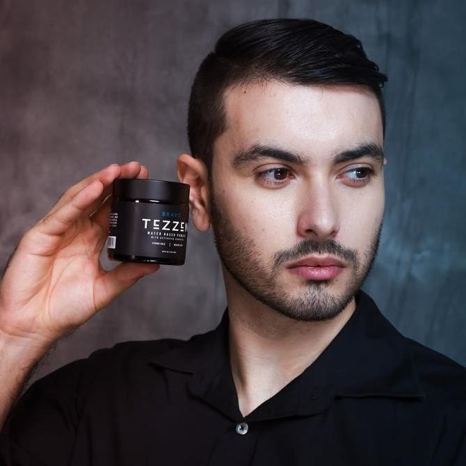 ORIGINAL Pomade Tezzen Bravo Waterbased Sudah BPOM Rambut Klimis Wangi murah