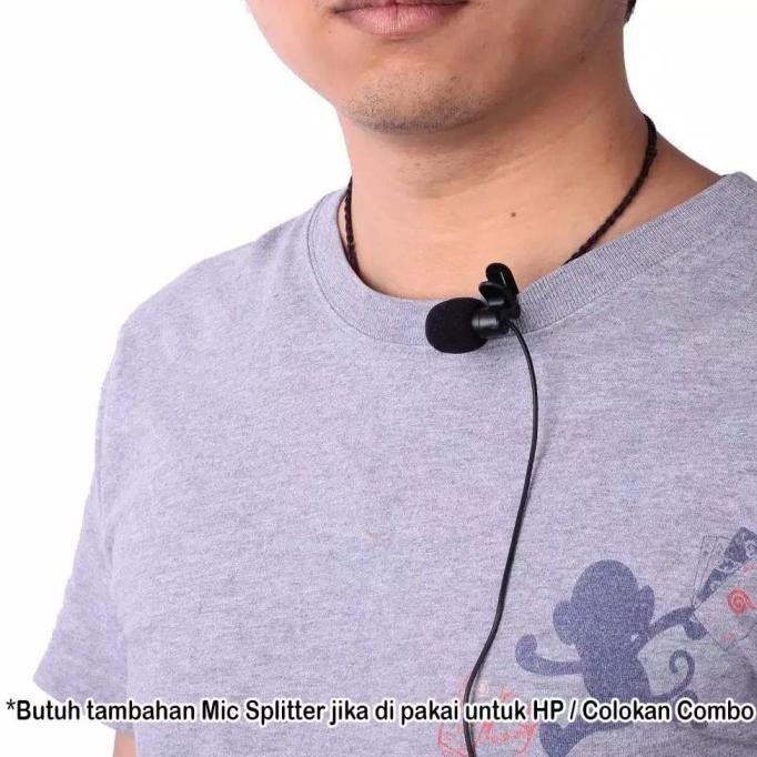[Good] MIC EXTERNAL MIC HP LAPTOP HANDPHONE KOMPUTER 3,5 M EKSTERNAL