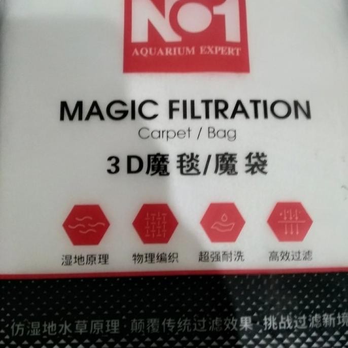 (Good) Filter Magic Carpet Media Filter Saringan Air Akuarium Kolam