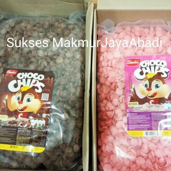 

(Good) Simba choco chips/sereal/koko krunch kiloan kemasan 1 kg. Kualitas TOP