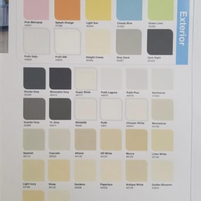 Cat tembok Dulux Catylac interior PUTIH / WARNA 5kg DS10