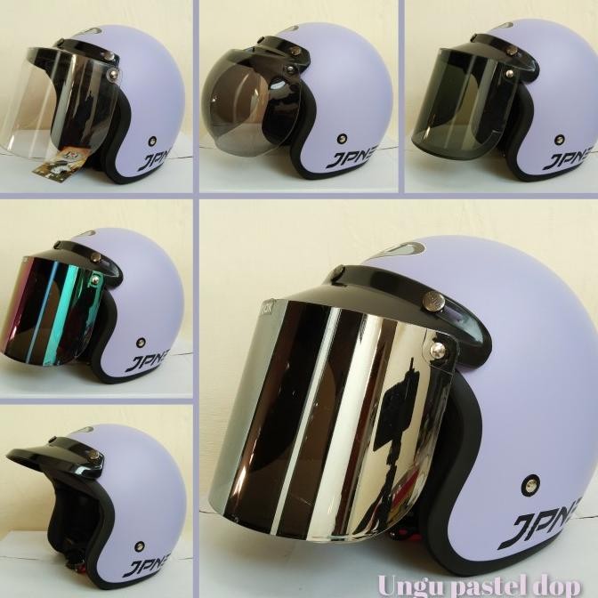 Sale Helm Bogo Jpn Ungu Pastel Lilac Dop