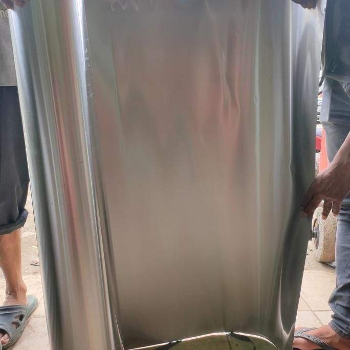 

:>:>:>:>] Seng aluminium polos tinggi 1 meter tebal +- 0,5 roll isi +- 50meter