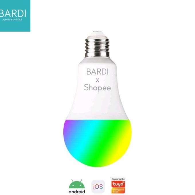] Bardi smart LED light bulb 9w RGBWW bluetooth Original Bardi
