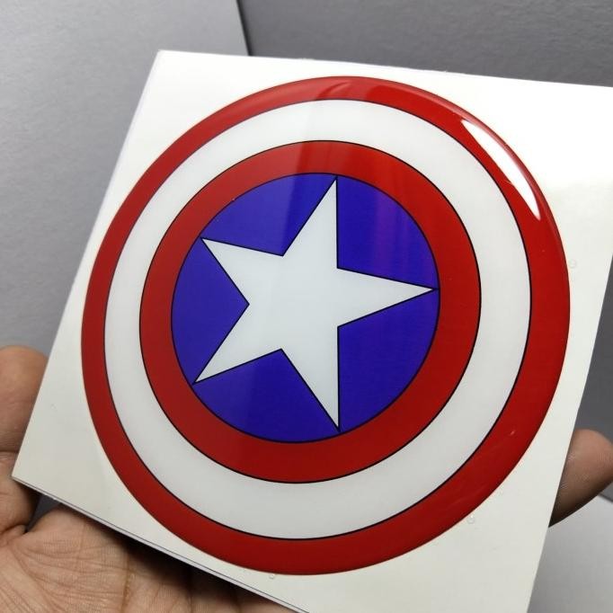 

Promo stiker captain america besar COD
