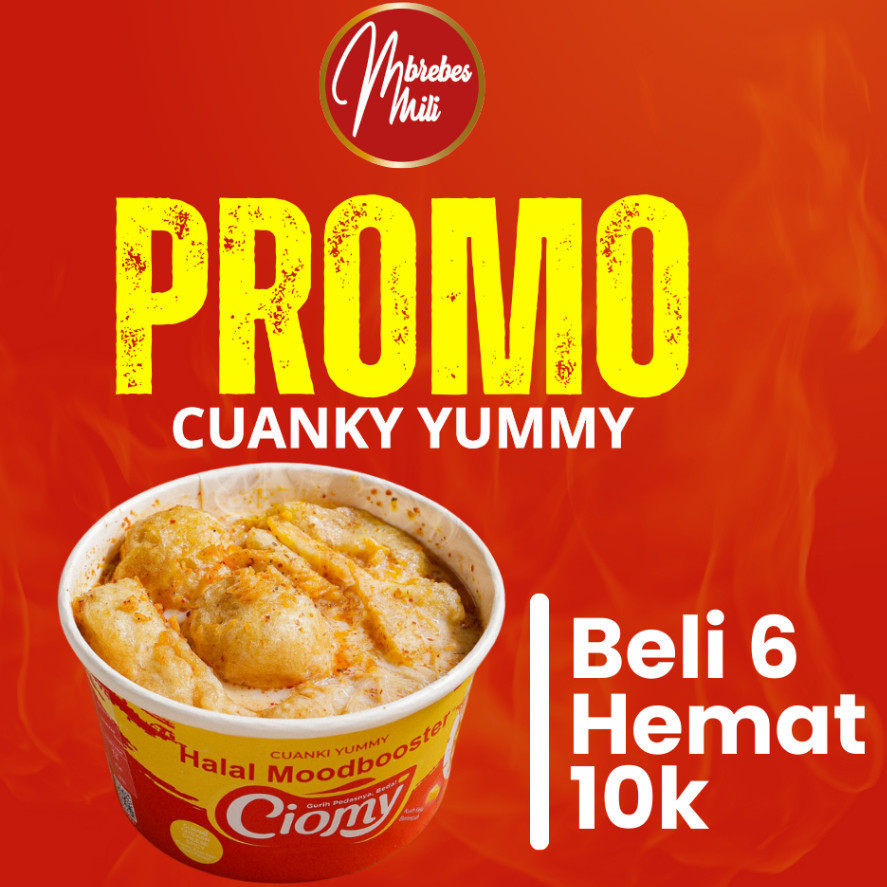 

Paket Hemat Ciomy Cuanki Cheese isi 6 - 75g