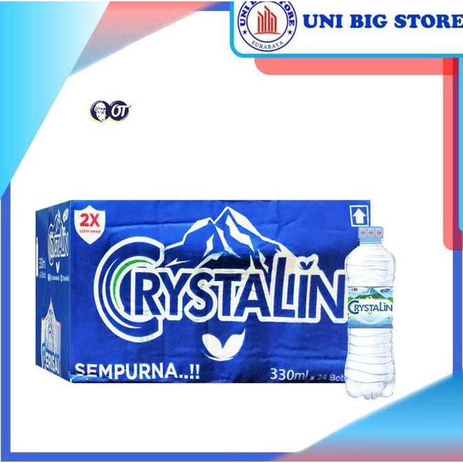 

(Good) Crystalin Air Mineral 330 ml x 24 Botol DUS