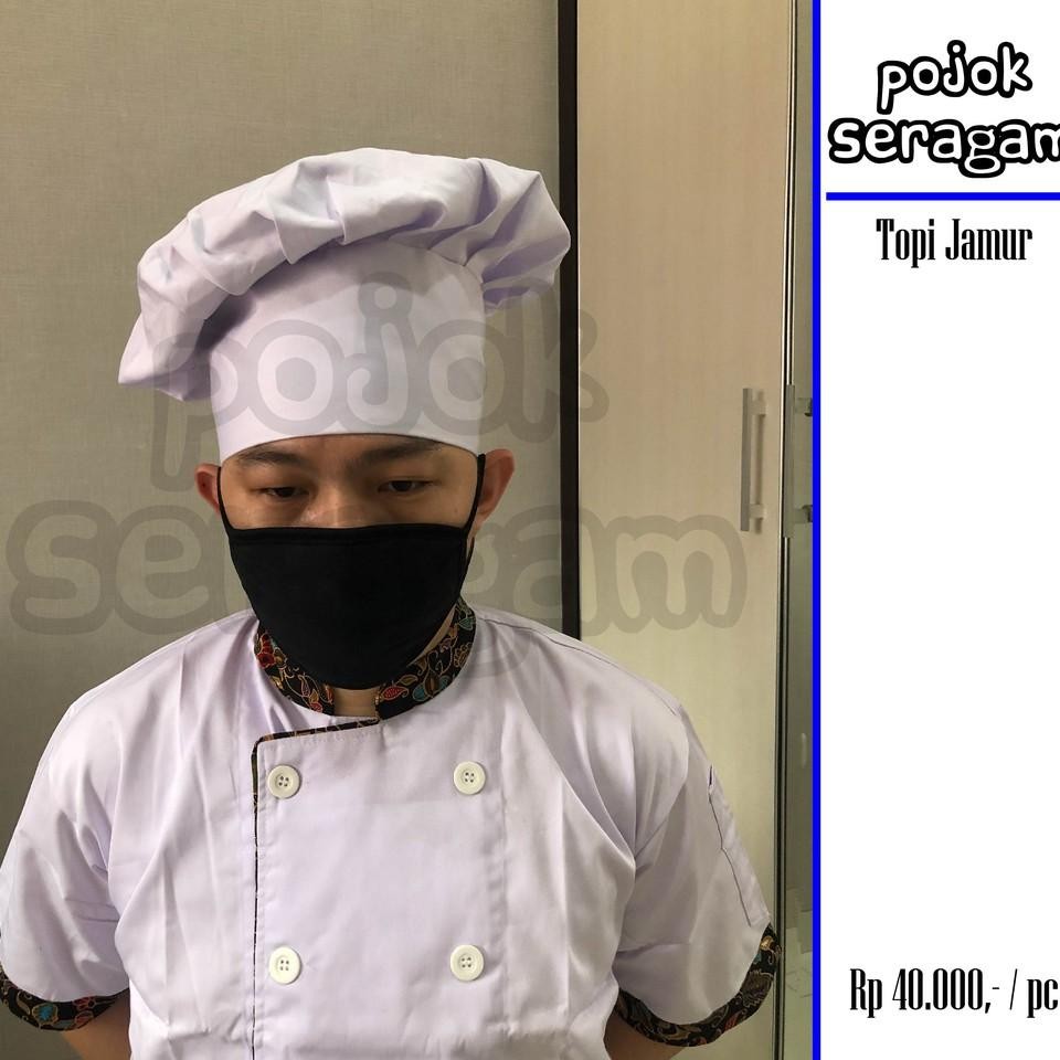 Topi Oi Topi Jamur Putih