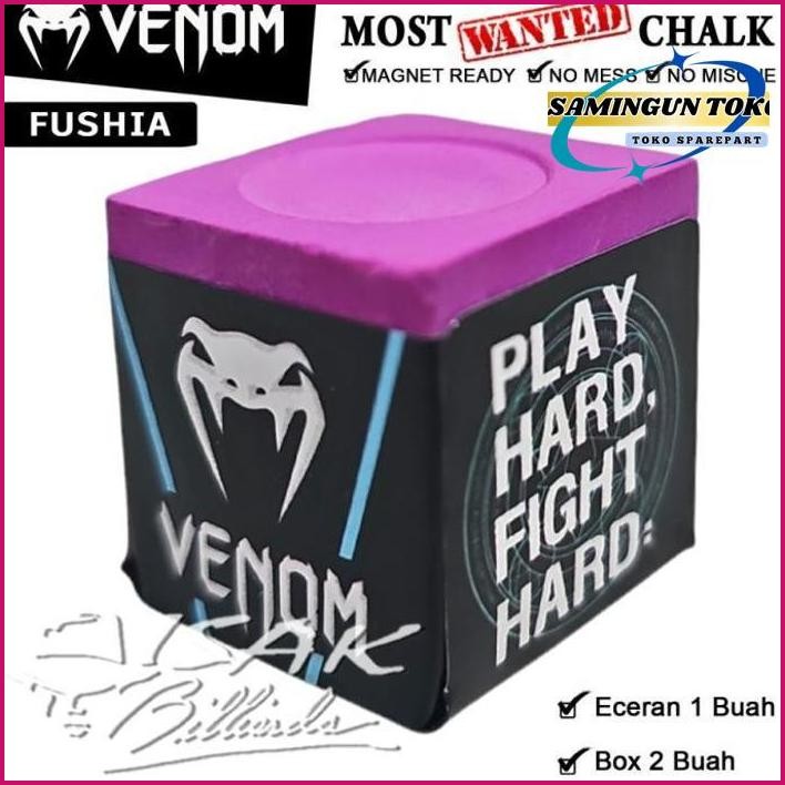 

Pasti Murah Venom Chalk Fushia - Ready Billiard Chalks Kapur Biliar